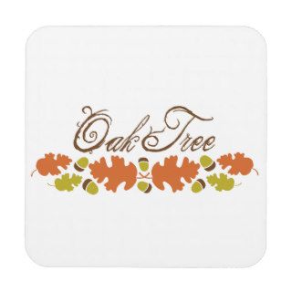 Oak Tree Drink Coasters
