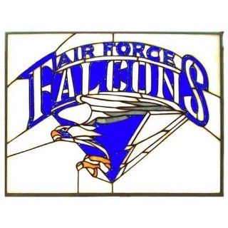 Air Force Academy Falcons Stained Glass Window Hanging Sports & Outdoors