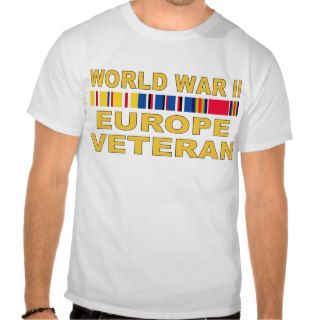 WWII Europe Veteran Tshirts