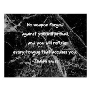 No Weapon Forged against You Will Prevail Poster