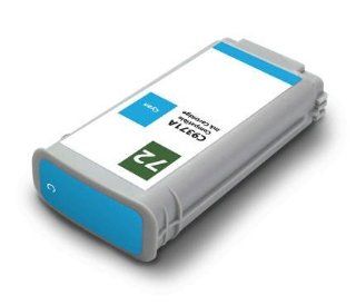 Compatible HP C9371A (HP 72) Cyan (130ml) High Yield Ink Cartridge for DesignJet T1100/T2300/T790 Electronics