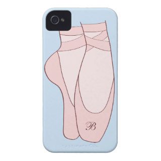Pink Pointe Shoes Ballet iPhone 4 Case