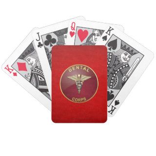 [100] Dental Corps (DC) Branch Plaque Bicycle Card Deck