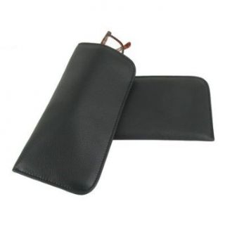 Black Leather Eyeglass Case at  Mens Clothing store