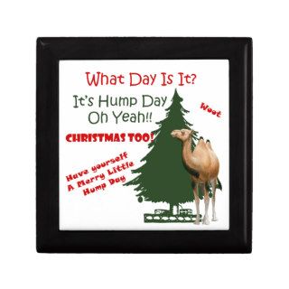 Merry Little Hump Day Christmas Jewelry Boxes