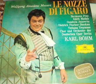 Mozart Le Nozze Di Figaro   Hermann Prey   Edith Mathis   Karl Bohm 4 LP BOX SER Music