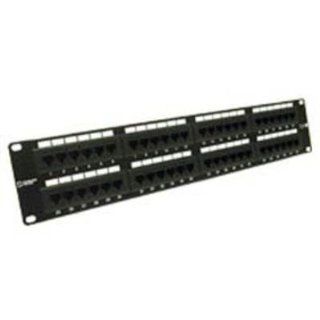 Cables To Go 24 port Cat5e Patch Panel   880399 Electronics