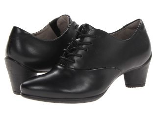 ECCO Sculptured 45 Tie Womens Shoes (Black)