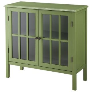 Accent Table Threshold Windham Accent Cabinet   Green