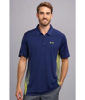 Oakley Downing Polo Mens Short Sleeve Pullover (Blue)