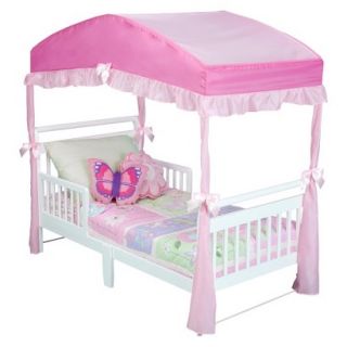 Delta Girls Toddler Bed Canopy   Pink