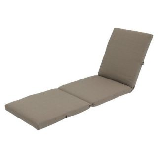 Threshold Outdoor Chaise Lounge Cushion   Taupe