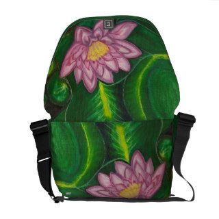 Lotus Blossom (Lily Pad) Courier Bag