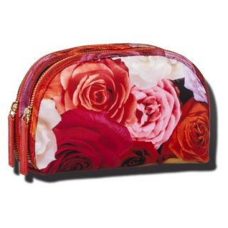 Sonia Kashuk Floral Print   Double Zip Clutch