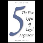 Five Types of Legal Argument