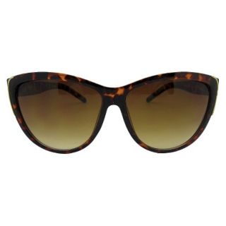 Womens Cateye Sunglasses Tortoise   Brown