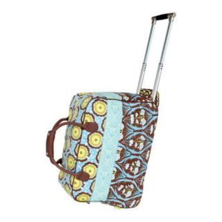 Women's Amy Butler Graceful Traveler Passion Lily Turquoise Amy Butler Fabric Duffels