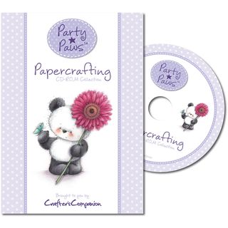 Party Paws Papercrafting CD ROM Crafter's Companion Scrapbooking Software