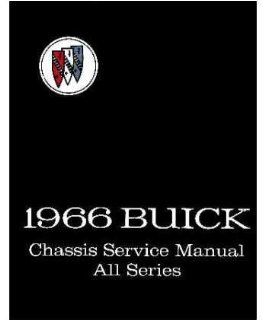 1966 Buick Riviera Skylark Special Wildcat Service Repair Manual Book Engine Automotive