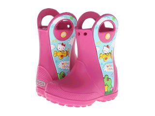 Crocs Kids Handle It Hello Kitty Plane Girls Shoes (Pink)
