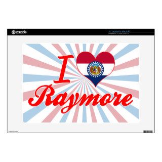 I Love Raymore, Missouri 15" Laptop Decals