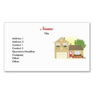 Pretty Little House Business Card Templates