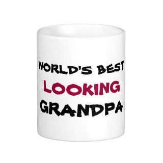 World's best looking grandpa coffee mug