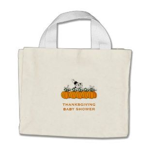 THANKSGIVING BABY SHOWER GIFT IDEAS TOTE BAGS