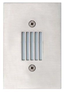 Eurofase 14787 010 4 Light In Wall Steplight Louvered LED, Satin Nickel/Opal   Wall Sconces  