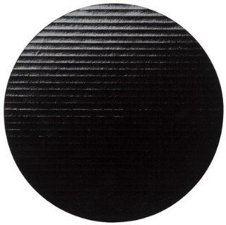 Black ~ 10 Inch Round ~ Corrugated Cake Board ~ LOOK  Cutting Boards  