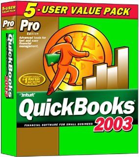 QuickBooks Pro 2003 5 Pack Software