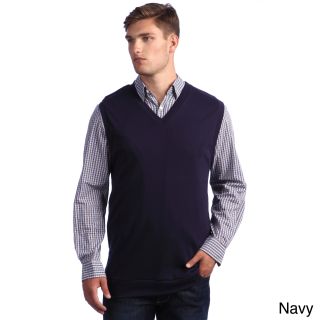 American Apparel American Apparel Unisex Baby Rib Cotton Vest Navy Size XL