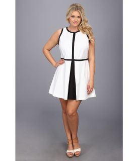 BB Dakota Plus Size Filmore Dress Womens Dress (White)