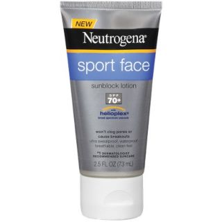 Neutrogena Sport Face Oil Free Lotion Sunscreen Broad Spectrum SPF 70+