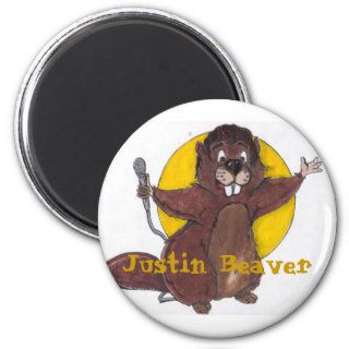 003, Justin Beaver Fridge Magnets