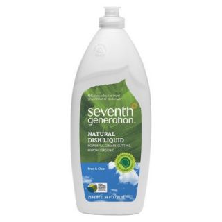 Seventh Generation Natural Dish Liquid   Free and Clear (25 oz)