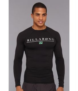 Billabong All Day L/S Rashguard Mens Swimwear (Black)