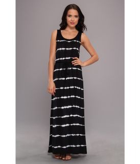 kensie Tie Dye Dress Womens Dress (Black)