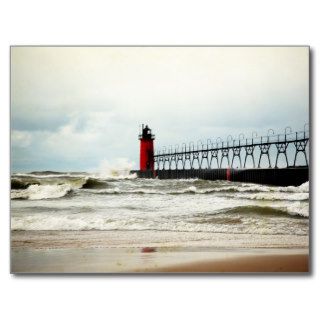 South Haven Michigan Lighthouse Post Cards