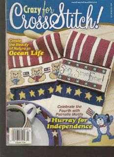 Crazy for Cross Stitch Magazine, June/July 2000 (Issue Number 59) Nancy Harris Books