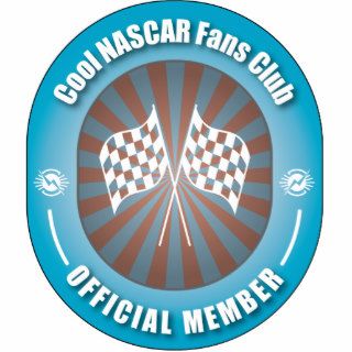 Cool NASCAR Fans Club Photo Cut Out