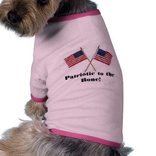 Patriotic to the Bone Dog Clothing