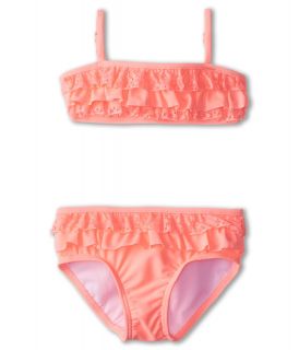 Seafolly Kids Neon Pop Mini Tube Bikini Girls Swimwear Sets (Red)