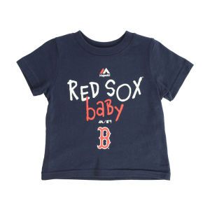 Boston Red Sox Majestic MLB Infant Born Into This T Shirt