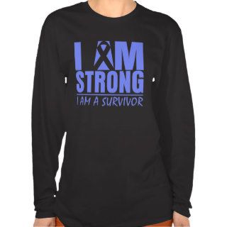 I am Strong   I am a Survivor   Esophageal Cancer T shirt