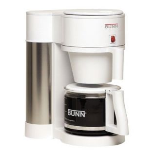 Bunn 10 Cup Coffeemaker   White (NHBXW)