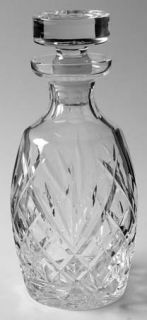 Waterford Drogheda Decanter & Stopper   Cut Bowl/Foot, Multisided Stem