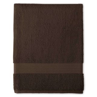 ROYAL VELVET Egyptian Cotton Solid Bath Sheet, Dark Java