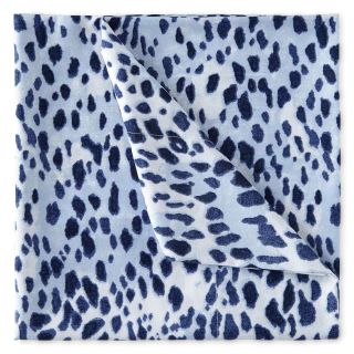 Home Expressions Microfiber Twin XL Sheet Set, Navy Animal