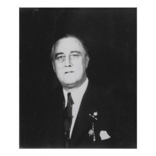 FRANKLIN D. ROOSEVELT 1932 National Archives Photo Posters